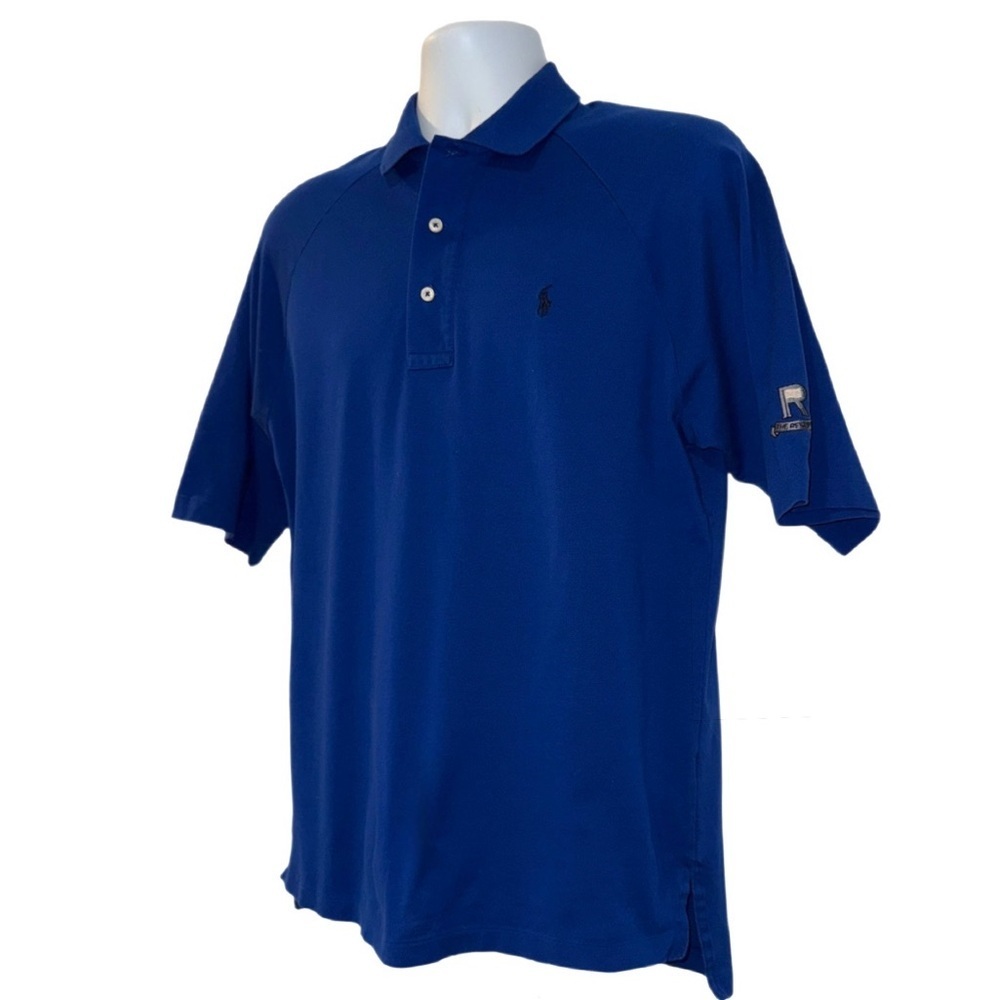 Vintage Ralph Lauren Golf Polo Shirt Men’s M – Blue Short Sleeve Logo Preppy